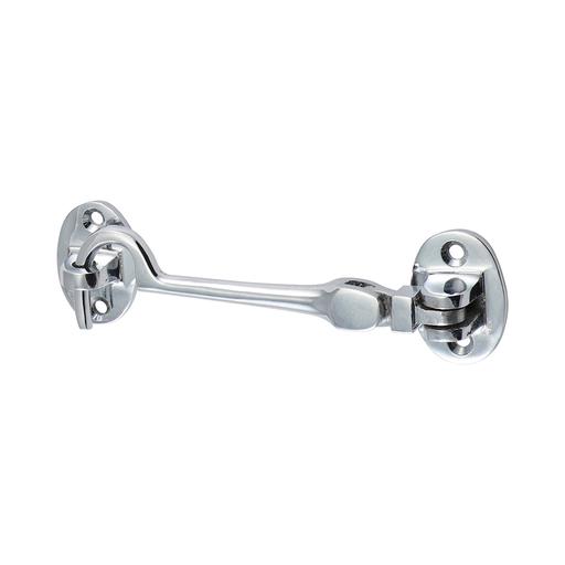 TIMCO Cabin Hook - Polished Chrome (100mm, Bag of 1)