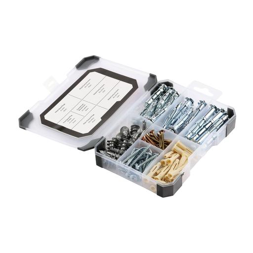 TIMCO Mixed Tray - Plasterboard Fixings (102pcs, Tray of 102)