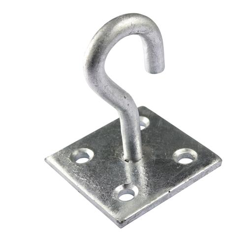 TIMCO Hook On Plate - Hot Dipped Galvanised (2, Plain Bag of 1)