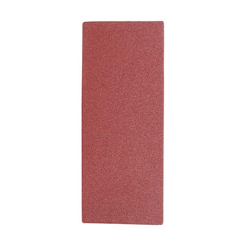 TIMCO 1/3 Sanding Sheets - 80 Grit - Red - Unpunched (93 x 230mm, Pack of 5)