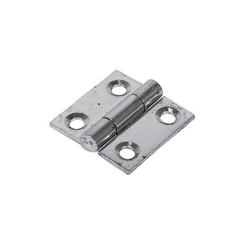 TIMCO Plain Butt Hinge - Fixed Pin (1838) - Zinc (25 x 25, TIMpac of 1)