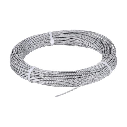 TIMCO Wire Rope - Zinc (2mm x 30m, Bag of 1)