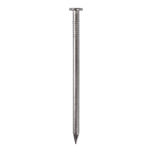 TIMCO Round Wire Nails - Stainless Steel (50 x 2.65, Carton of 10)