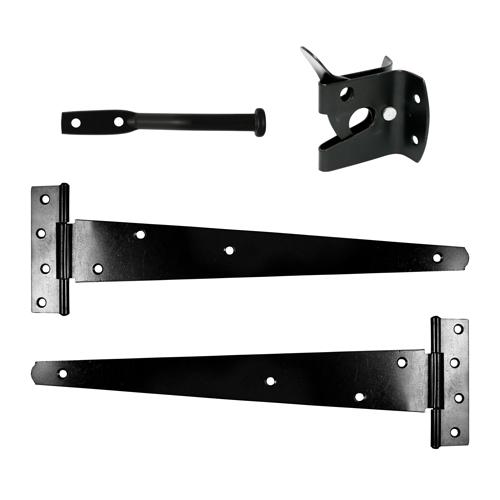 TIMCO Pedestrian Gate Kit - Black (14, TIMbag of 1)