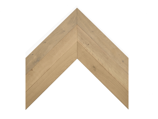 Tradition Classics Chevron Engineered Oak Flooring, Rustic, Invisible & Lacquered, 92x15x520mm