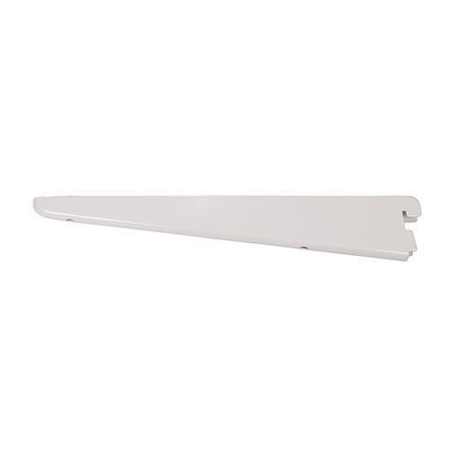 TIMCO Twin Slot Shelf Bracket - White (270mm, Unit of 1)