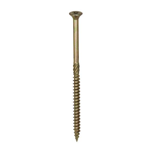 TIMCO C2 Clamp-Fix - TX - Double Countersunk With Ribs - Twin-Cut - Yellow (8.0 x 150, Box of 50)