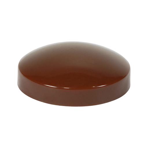 TIMCO Two Piece Screw Caps - Brown (To fit 3.5 to 4.2 Screw, TIMpac of 100)