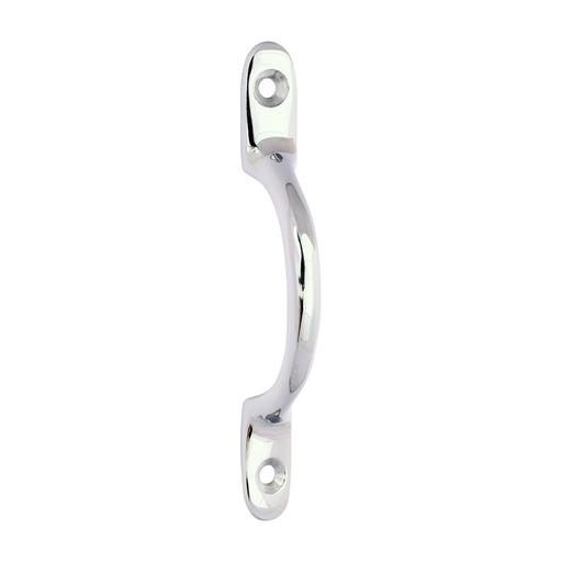 TIMCO Traditional Pattern Sash Pull Handle - Polished Chrome (100mm, Bag of 1)