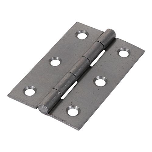 TIMCO Plain Butt Hinge - Fixed Pin (1838) - Self Colour (75 x 50, TIMpac of 1)