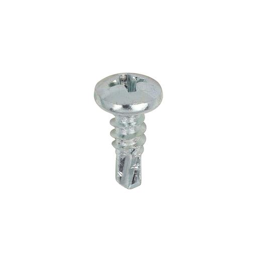 TIMCO Metal Construction Sheet & Stud Screws - PH - Pan - Self-Drilling - Zinc (7 x 7/16, Box of 1000)