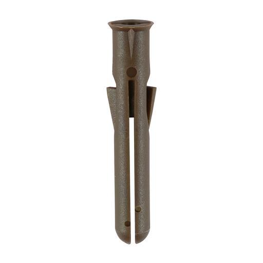 TIMCO Premium Plastic Plugs - Brown (42mm, TIMbag of 200)