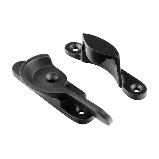 TIMCO Fitch Pattern Sash Fastener - Matt Black (68 x 14, TIMpac of 1)