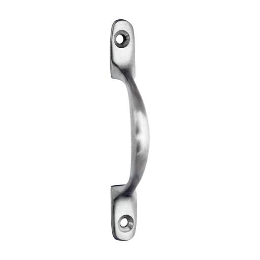 TIMCO Traditional Pattern Sash Pull Handle - Satin Chrome (100mm, Bag of 1)