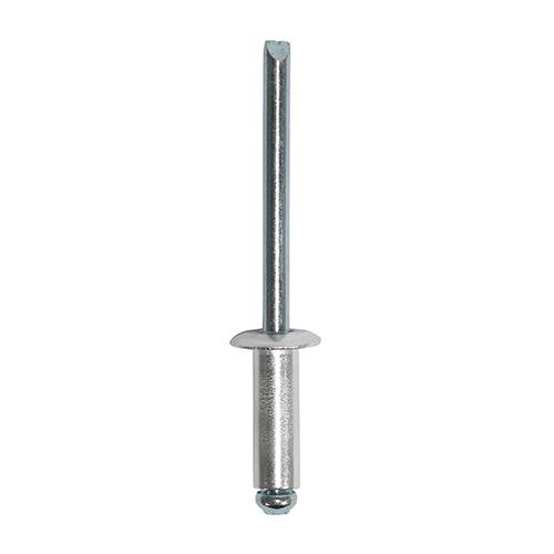 TIMCO Rivets - Dome Head - Aluminium (4.0 x 10, TIMpac of 67)