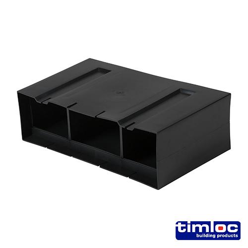 TIMCO Timloc Underfloor, Vent, Horizontal Front Extension - 1203 (+ 115mm, Box of 20)