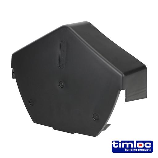 TIMCO Universal Angled Cap Black (260 x 145, Bag of 1)