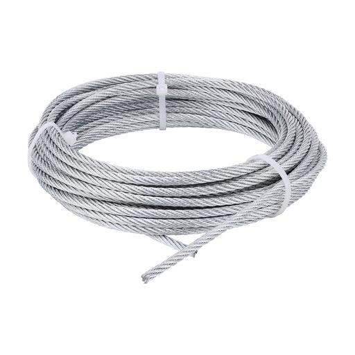 TIMCO Wire Rope - Zinc (4mm x 10m, Bag of 1)