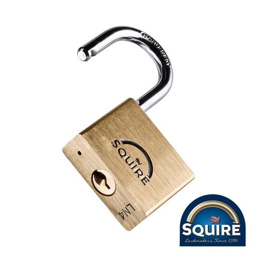 TIMCO Premium Brass Lion Padlock - Ln4 (40mm, Blister Pack of 1)