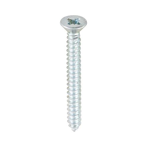 TIMCO Self-Tapping Screws - PZ - Countersunk - Zinc (8 x 1 1/2, Box of 200)
