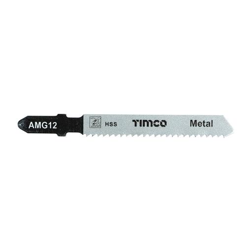 TIMCO Jigsaw Blades - Metal Cutting - HSS Blades - T118B (Pack of 5)