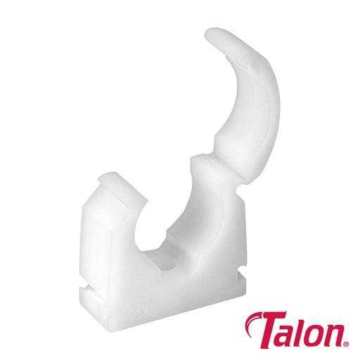 TIMCO Single Hinged Clip - White - Ts22 (22mm, Bag of 100)