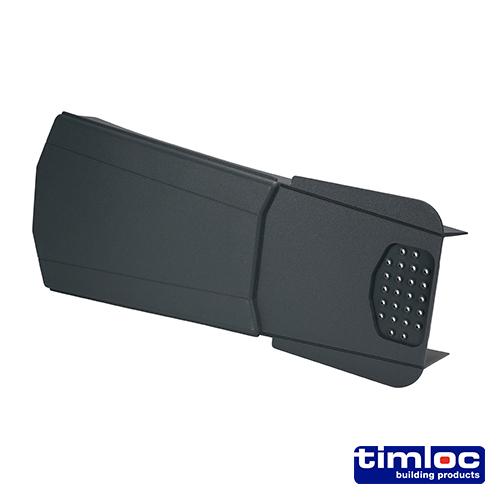 TIMCO Timloc Ambi-Verge Universal Dry Fix Verge System - Grey - 99141 (420 x 140/170mm, Box of 20)