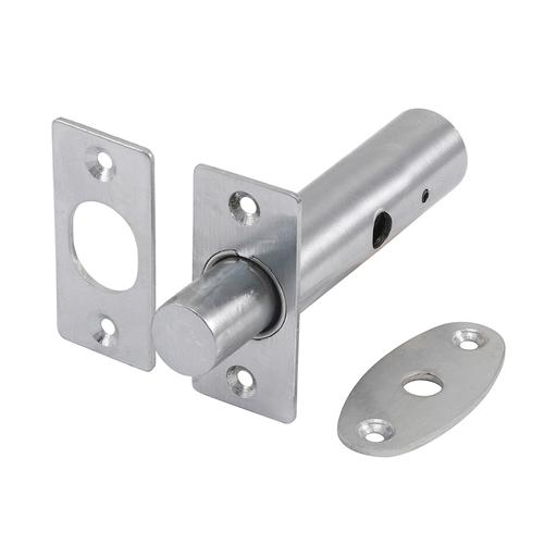 TIMCO Door Rack Bolts - Satin Chrome (60mm, TIMpac of 2)