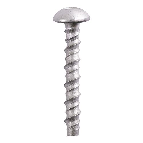 TIMCO Multi-Fix Masonry Bolts - Pan - Exterior - Silver (8.0 x 100/M10, Box of 50)