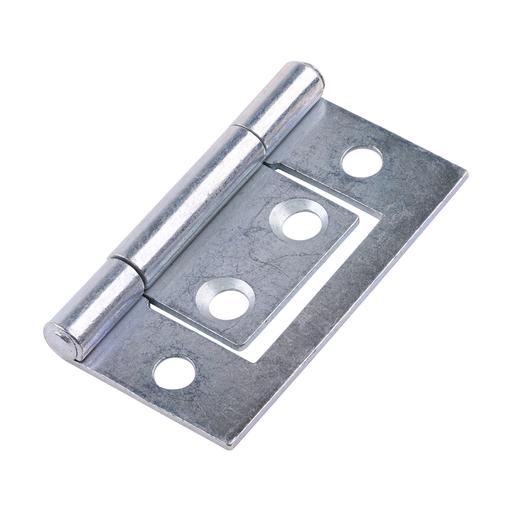 TIMCO Flush Hinge (105) - Zinc (38 x 28, Plain Bag of 1)
