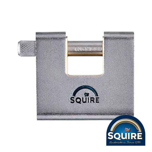 TIMCO Armoured Brass Block Lock - Aswl1 (60mm, Blister Pack of 1)