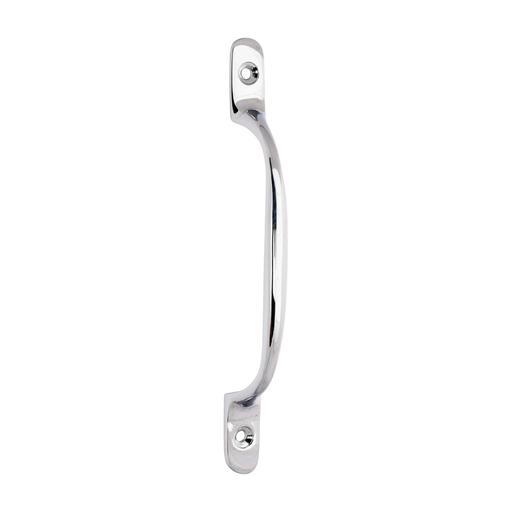 TIMCO Traditional Pattern Sash Pull Handle - Polished Chrome (160mm, Bag of 1)