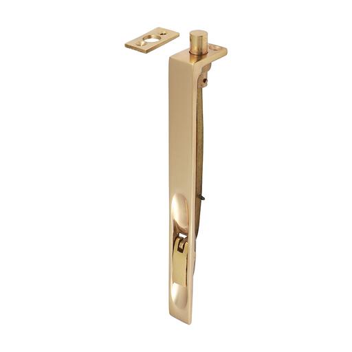TIMCO Lever Action Flush Bolt - Polished Brass (200 x 19mm, Bag of 1)