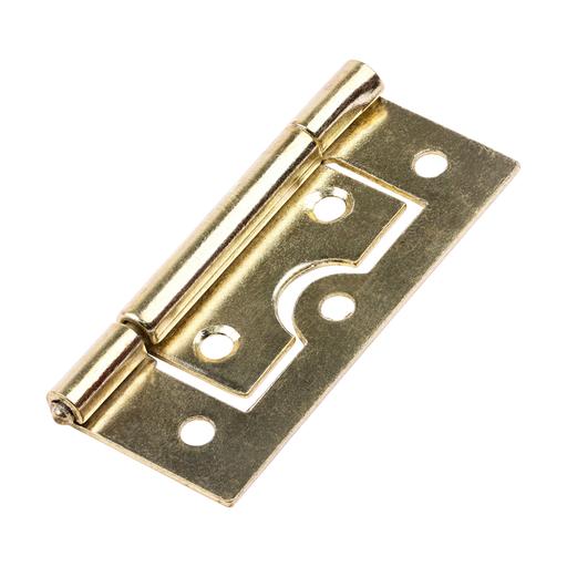 TIMCO Flush Hinge (105) - Electro Brass (63 x 37, TIMpac of 1)