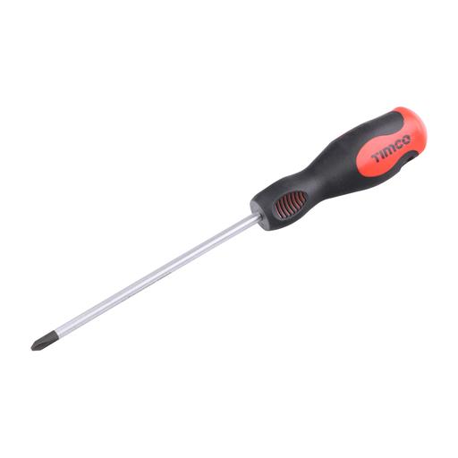 TIMCO Screwdriver - Phillips (PH2 x 150mm, Clip of 1)