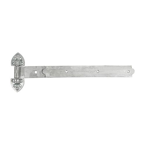 TIMCO Pair Of Heavy Reversible Hinges - Hot Dipped Galvanised (450mm, Plain Bag of 1)