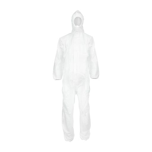 TIMCO Cat Iii Type 5/6 Coverall - High Risk Protection - White (XX Large, Bag of 1)