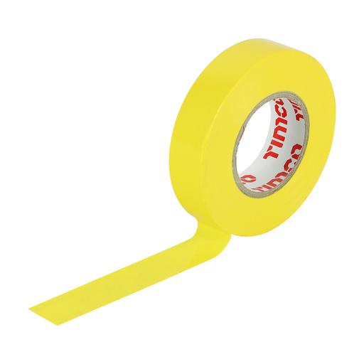TIMCO Pvc Insulation Tape - Yellow (25m x 18mm, Roll Pack of 10)