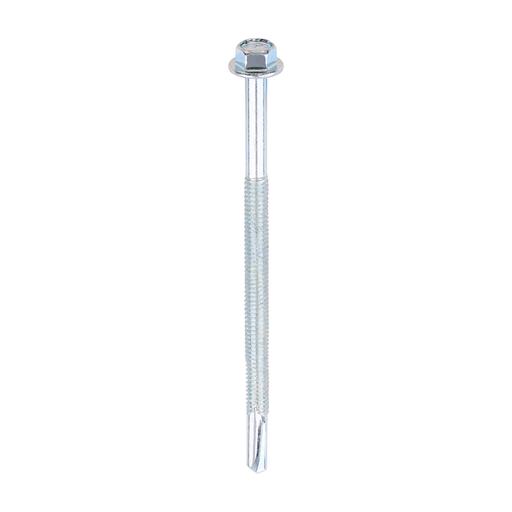 TIMCO Metal Construction Heavy Section Screws - Hex - Self-Drilling - Zinc (5.5 x 100, Box of 100)