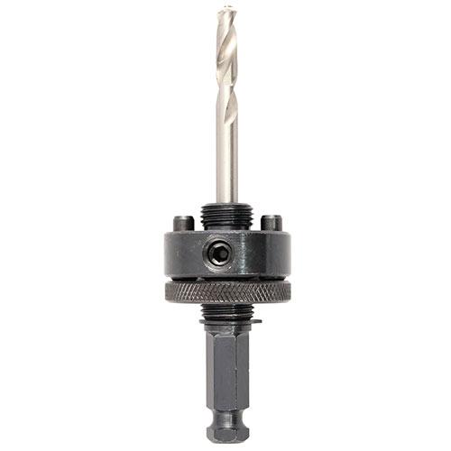 TIMCO Holesaw Arbor - Hex Shank (To fit Holesaw 32-210mm, Clamshell of 1)