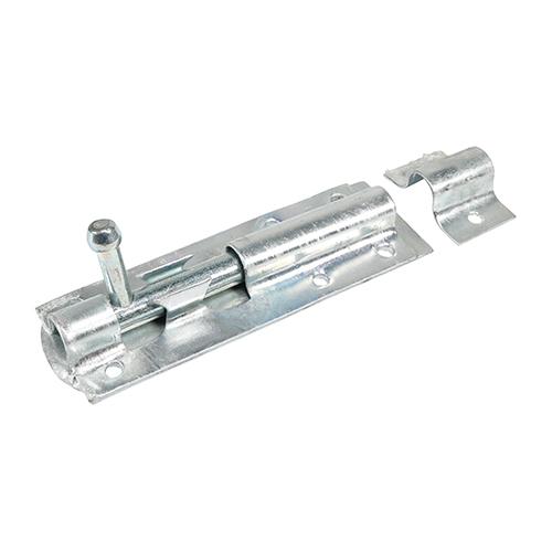 TIMCO Straight Tower Bolt - Zinc (6, Plain Bag of 1)