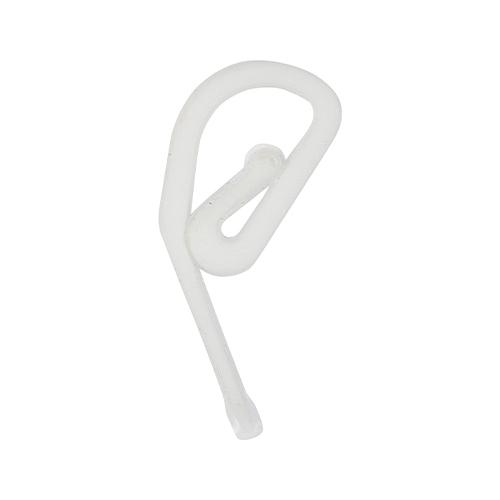 TIMCO Plastic Curtain Hooks - White (TIMpac of 35)