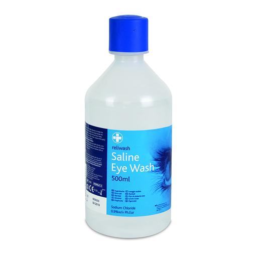 TIMCO Eye Wash Saline - Bottle (500ml, Bottle of 1)