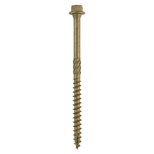 TIMCO Timber Screws - Hex Head - Exterior - Green (6.7 x 175, TIMpac of 4)