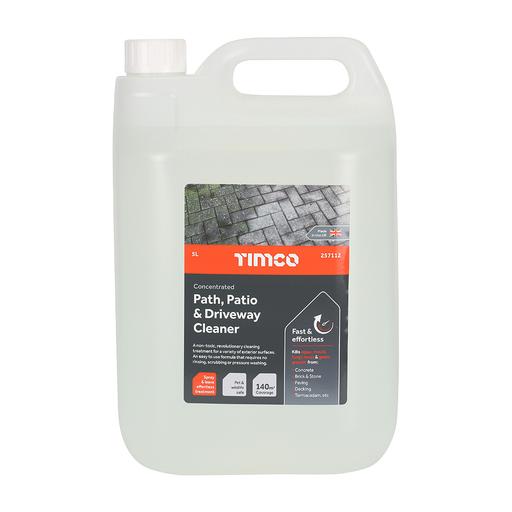 TIMCO Path Patio & Driveway Cleaner Concentrate (5L, Bottle of 1)