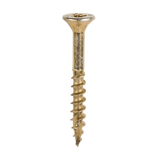 TIMCO C2 Clamp-Fix - TX - Double Countersunk With Ribs - Twin-Cut - Yellow (6.0 x 50, Box of 200)