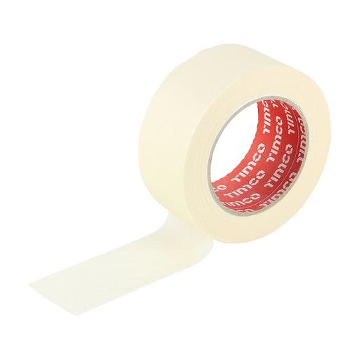 TIMCO Masking Tape - Cream (50m x 50mm, Roll of 1)