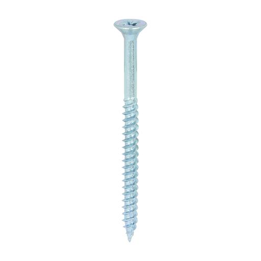 TIMCO Twin-Threaded Woodscrews - PZ - Double Countersunk - Zinc (12 x 3, TIMpac of 6)