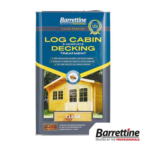 TIMCO Log Cabin & Decking Treatment (5L, Tin of 1)