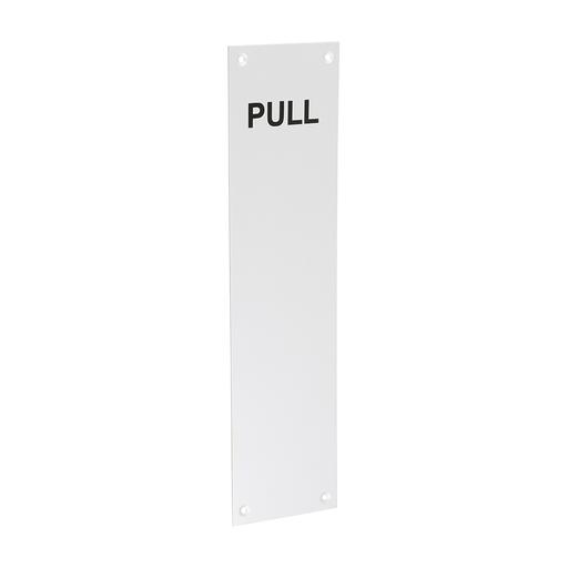 TIMCO Finger Plate Pull - Satin Anodised Aluminium (305 x 76, Bag of 1)